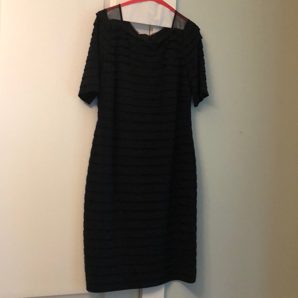 Adrianna Papell black dress